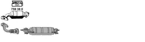 ERNST 140067 Exhaust System